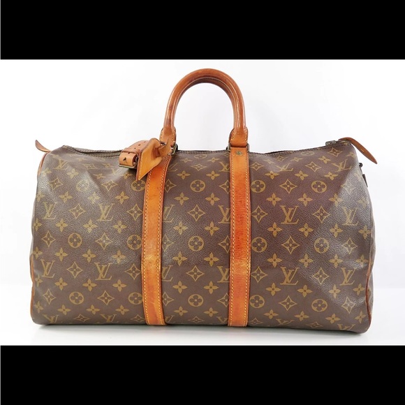 Authentic Vintage LOUIS VUITTON Keepall 45 Monogram Canvas Duffel Bag #59039 - Picture 2 of 13
